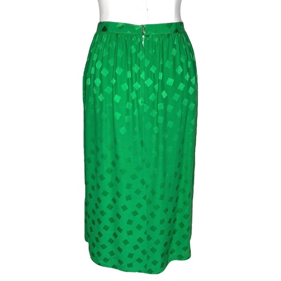 Vintage Levirno Verna Faux Wrap Midi Skirt - Picture 5 of 11